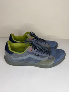 Vans EVDNT RW Ultimate Waffle US Skate Shoes Color Wheel Navy Blue Men’s Size 13